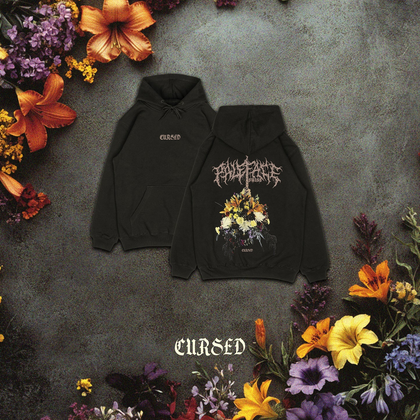 "Bouquet" - Embroided Hoodie