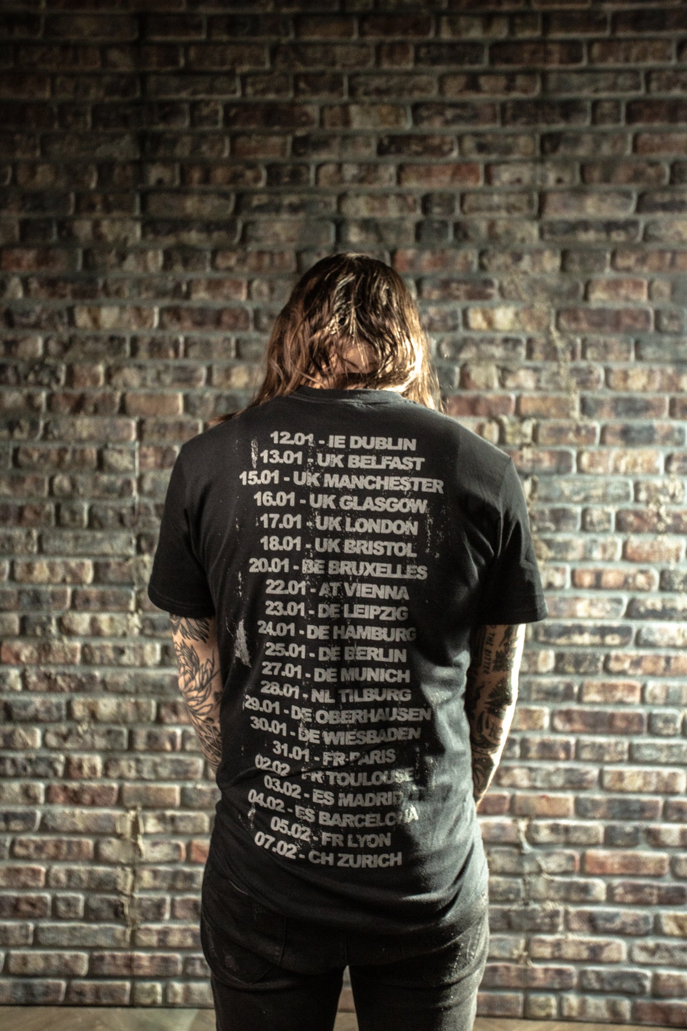 "The Palegrey" - EU Tourshirt 2026