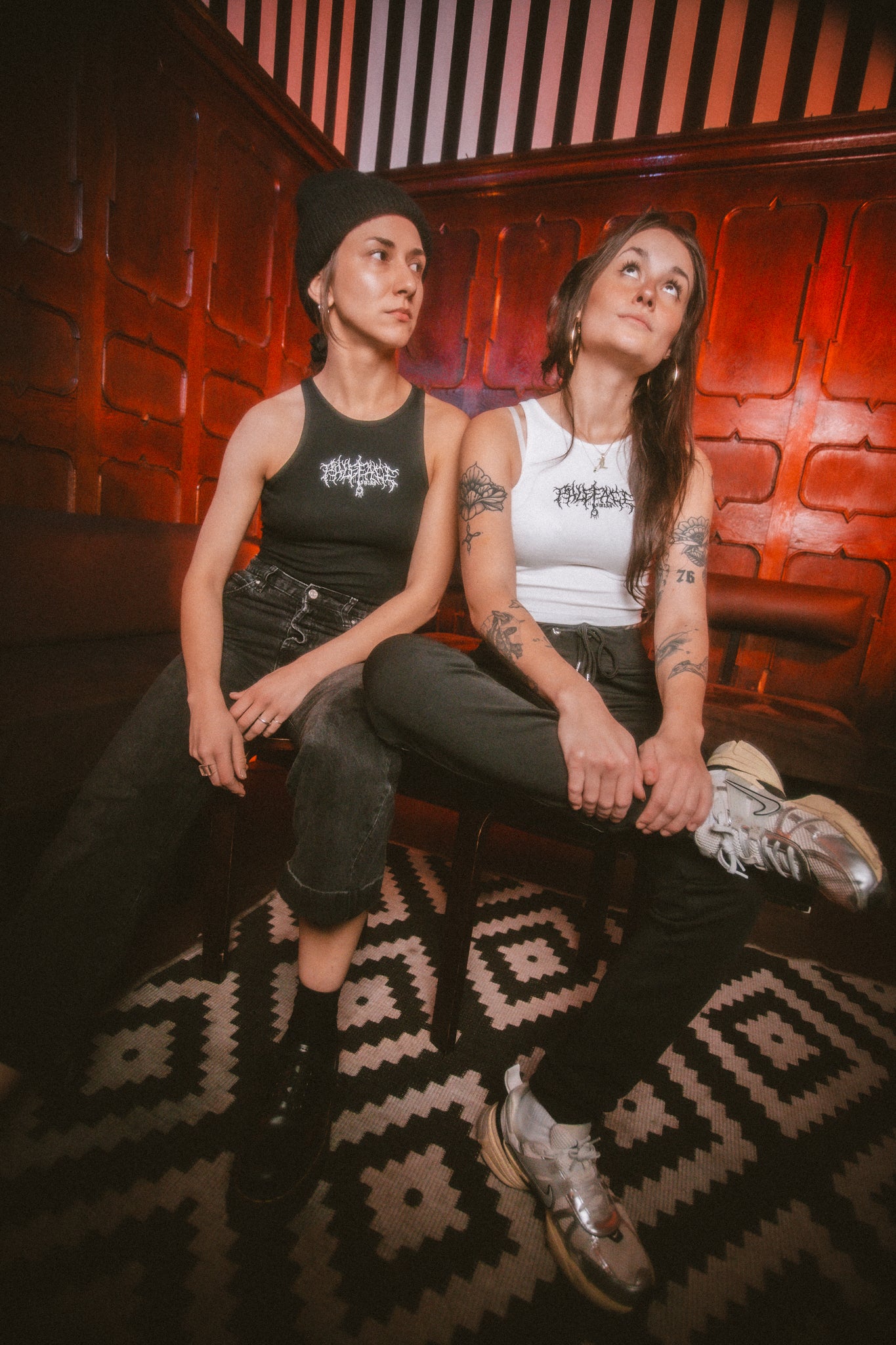 Girls Ribbed Paleface Swiss Crop Top