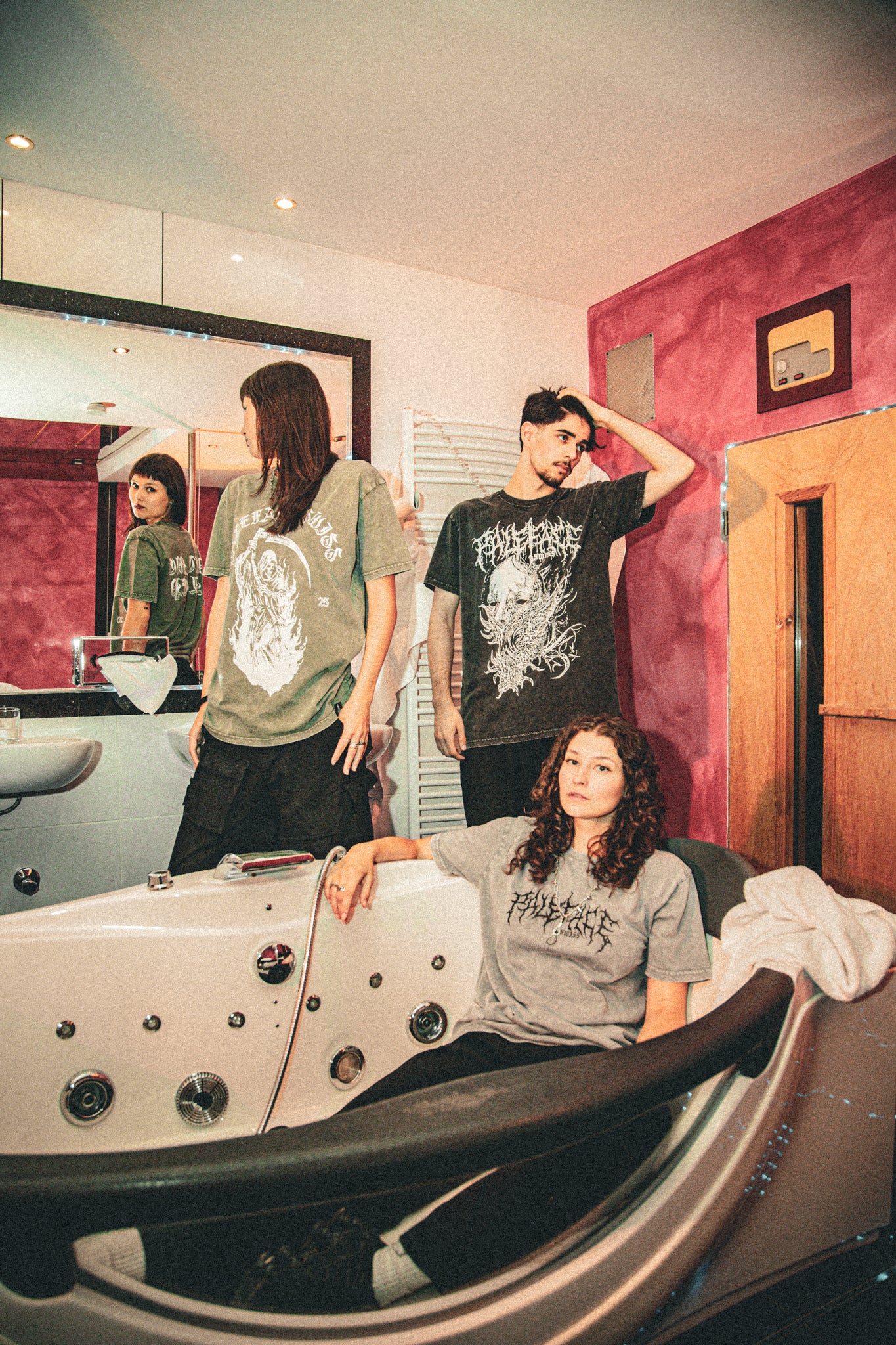 "Let Me Sleep" Reaper Washed Out Shirt *Pre-Order