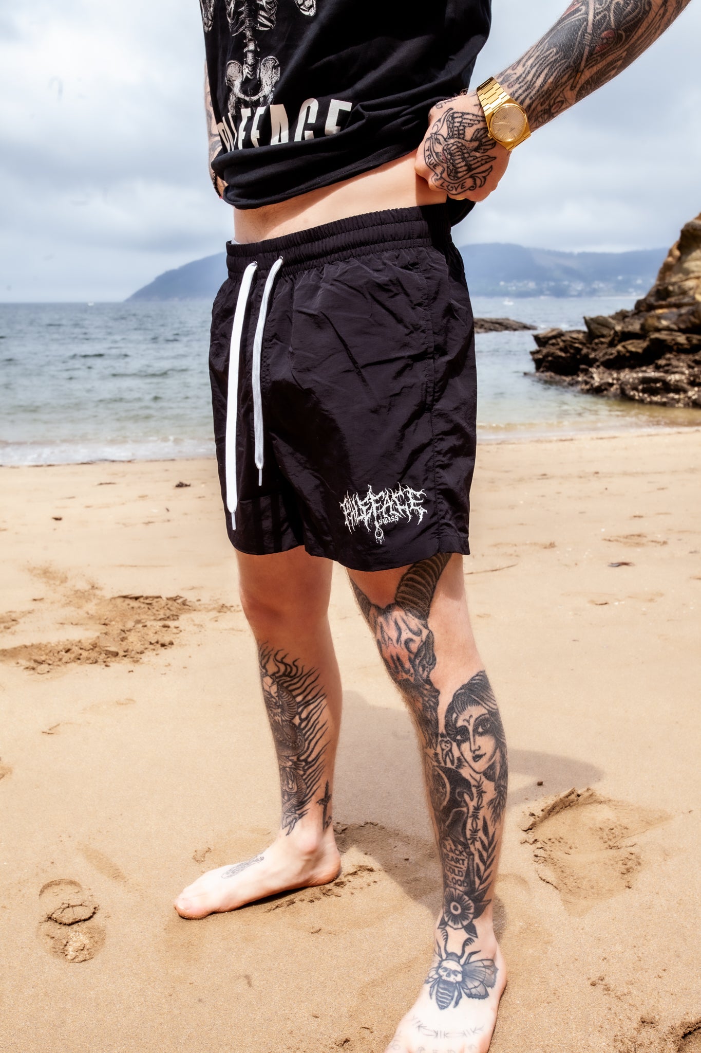 LIMITED PALEFACE SWIM SHORTS