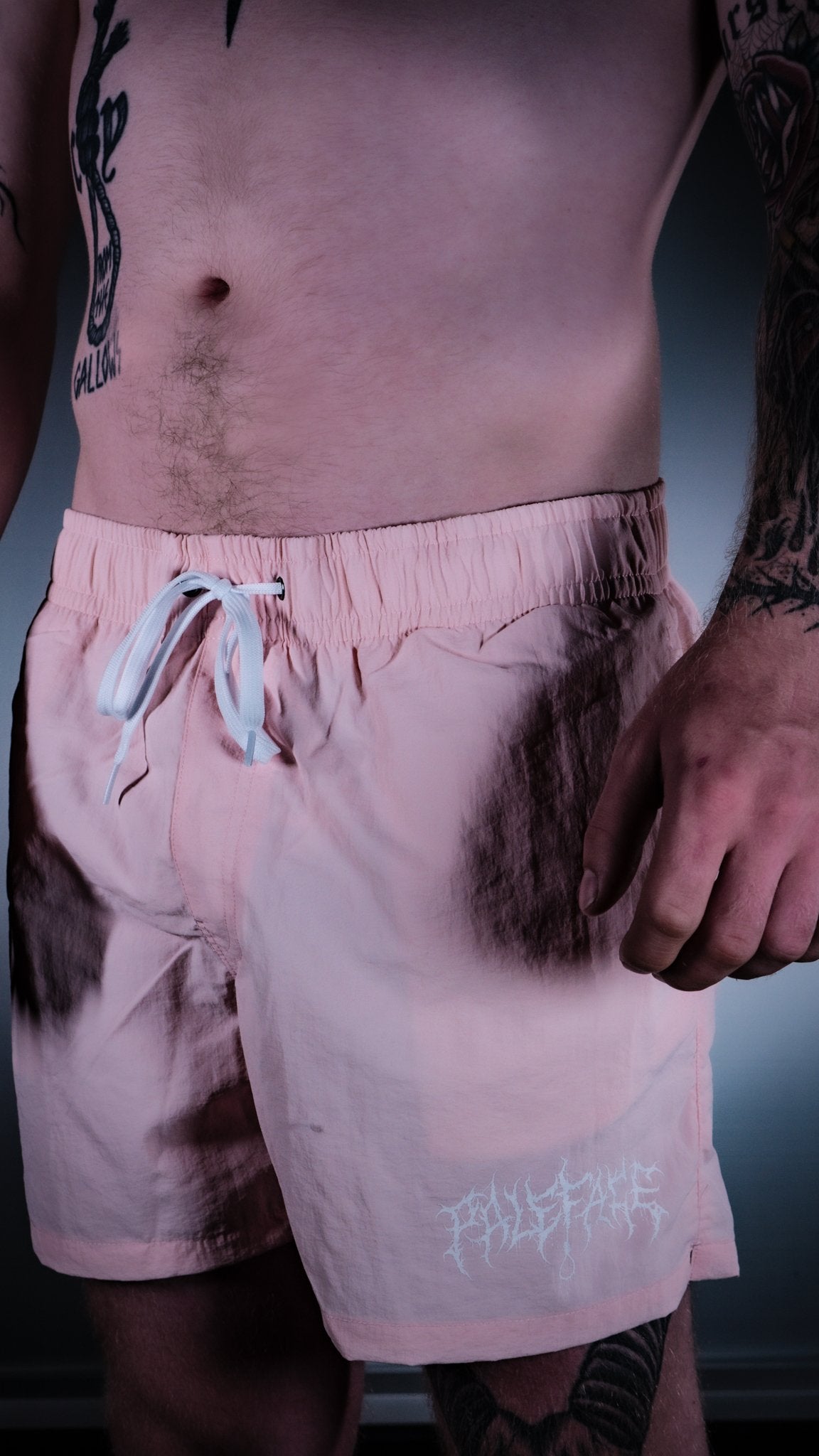 LIMITED PALEFACE SWIM SHORTS