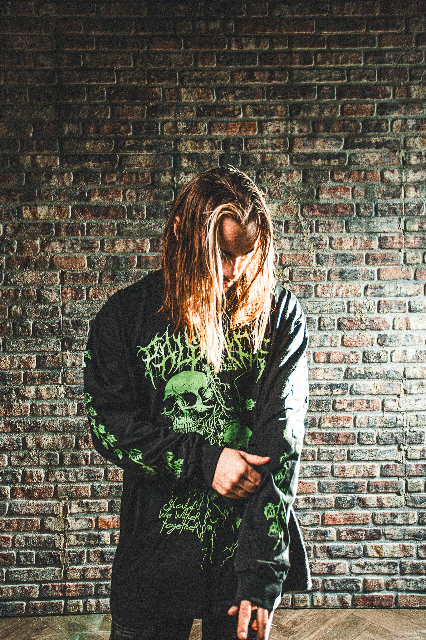 "Ivy Green Skull" - Longsleeve