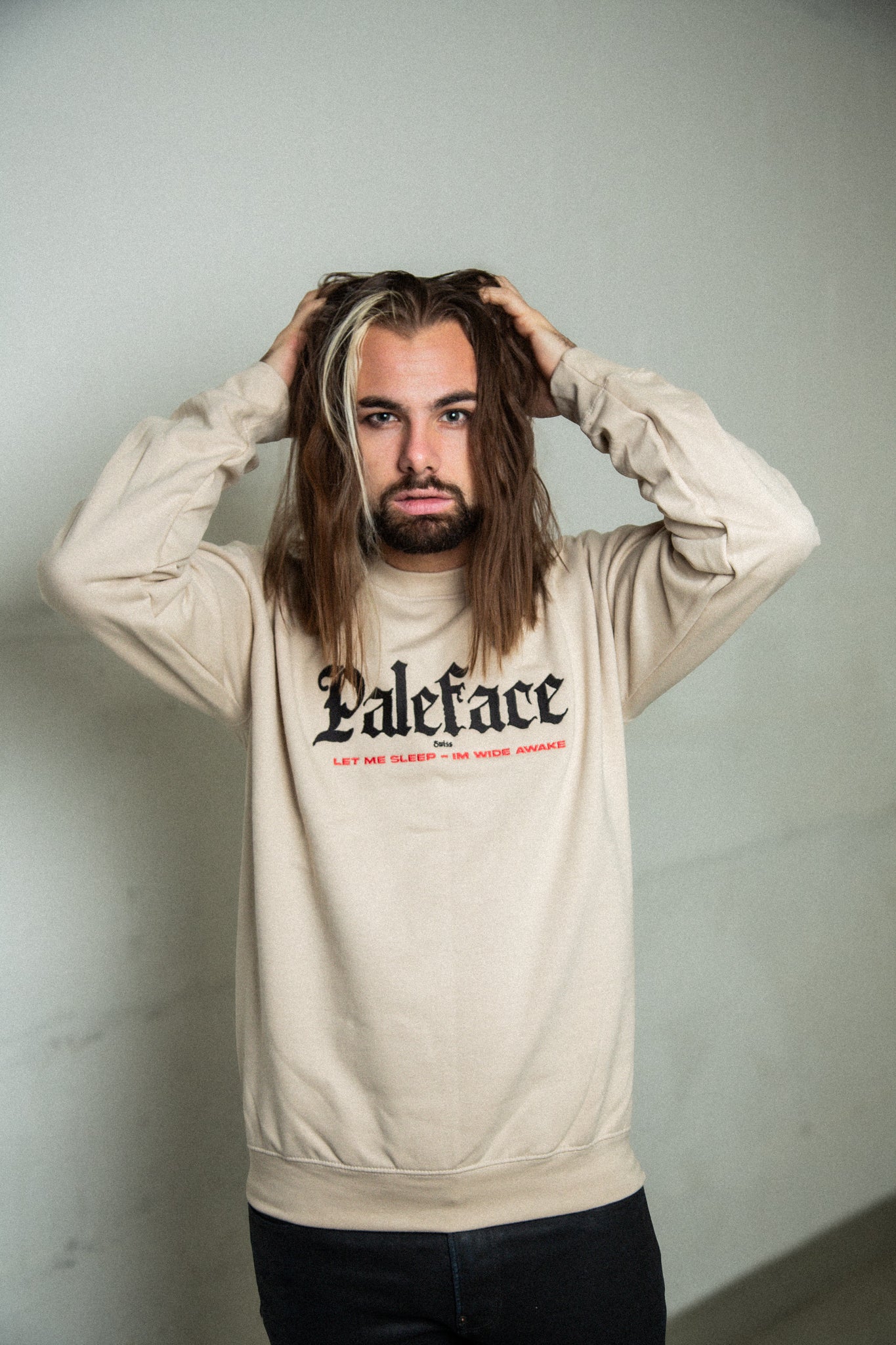 LET ME SLEEP – Embroidered Sweater