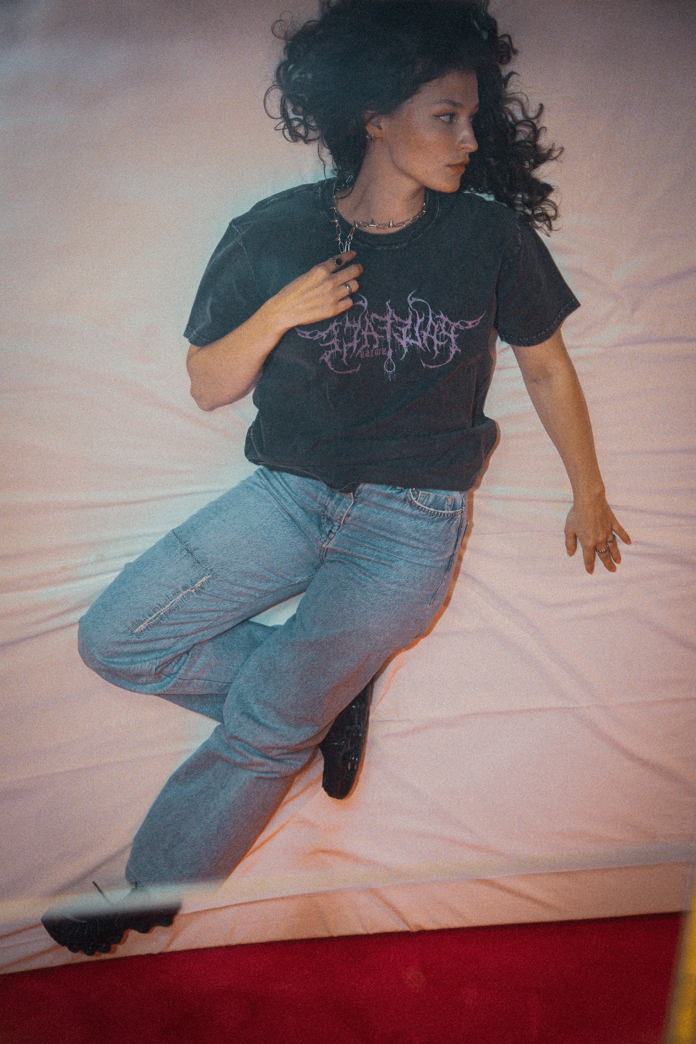 "The wilted Violet" Washed Out Shirt *Pre-Order