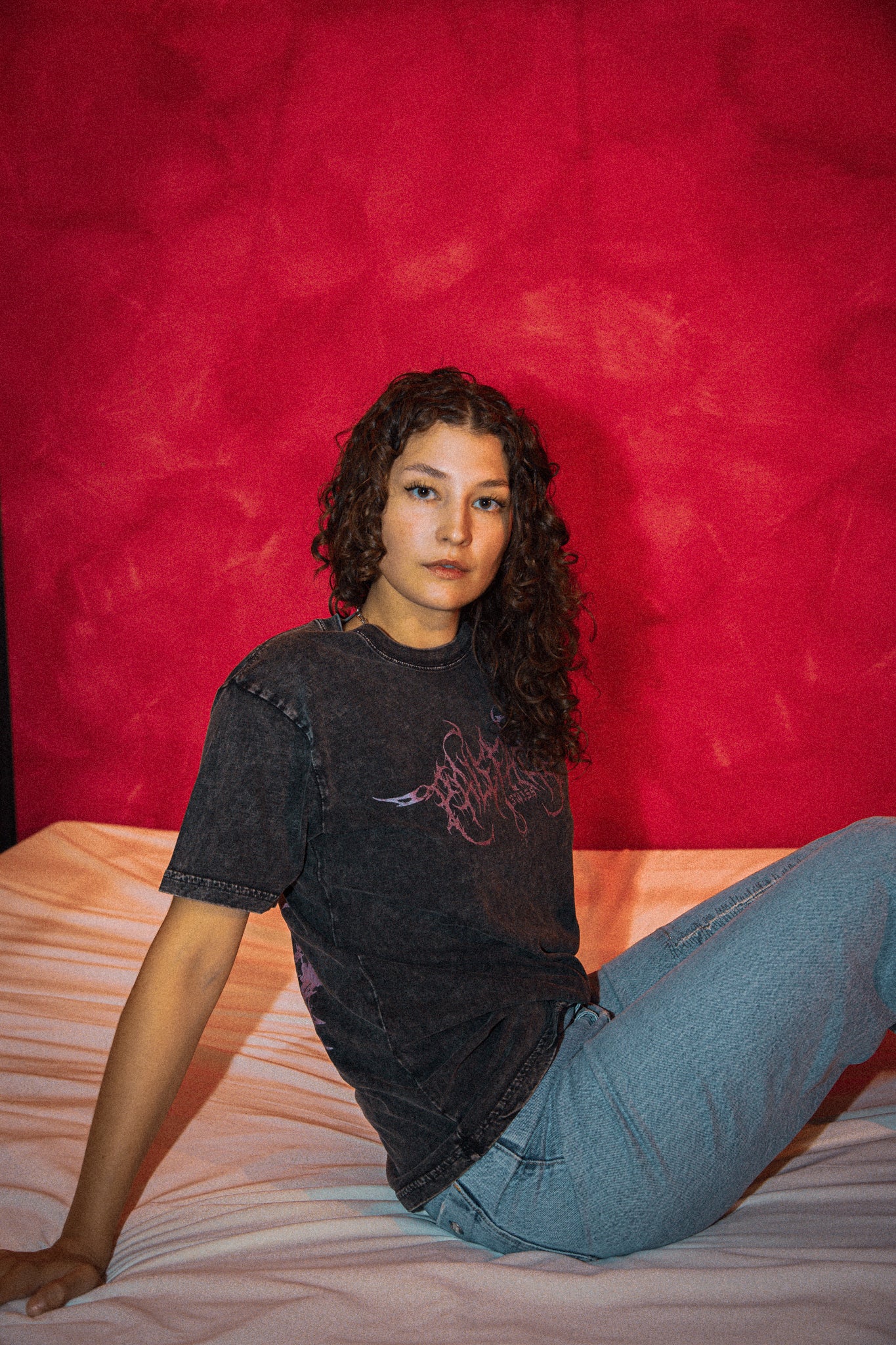 "The wilted Violet" Washed Out Shirt *Pre-Order