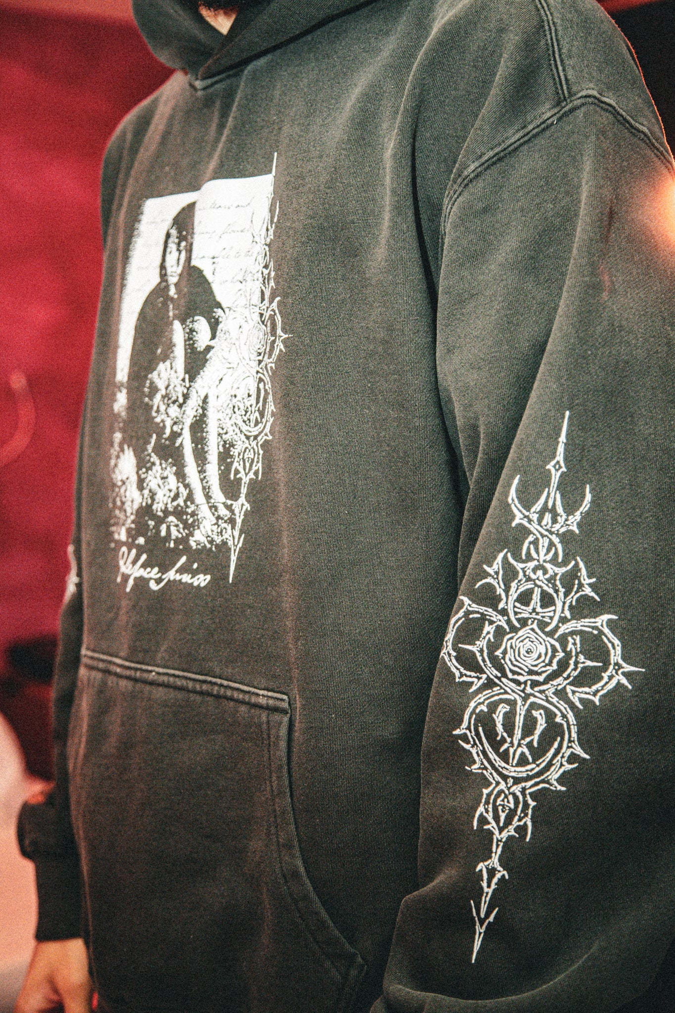 "The wilted EP" Washed Out Hoodie *Pre-Order
