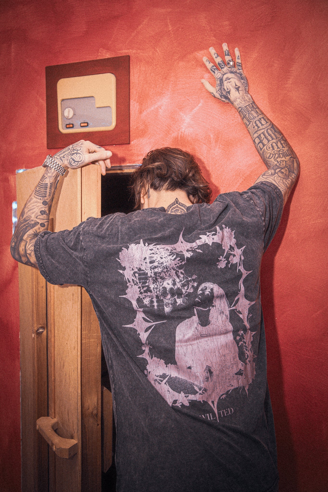 "The wilted Violet" Washed Out Shirt *Pre-Order