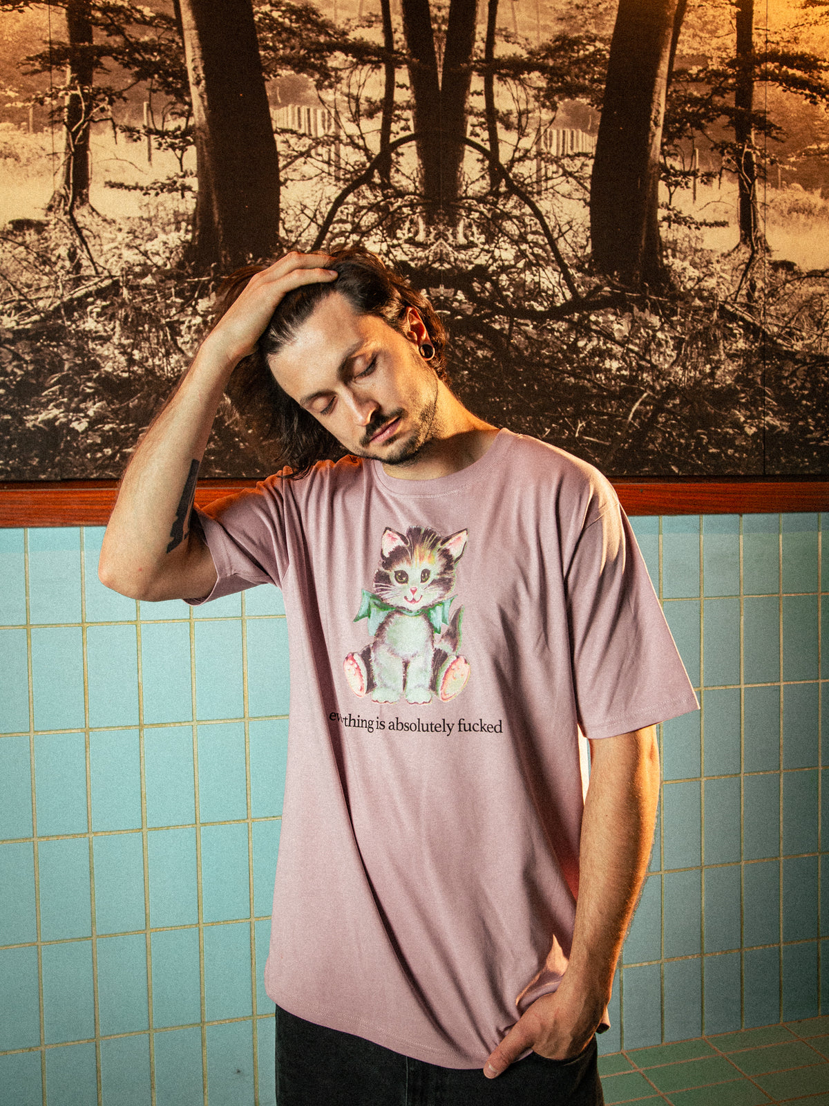 "Cursed Cat Rosé" - Shirt