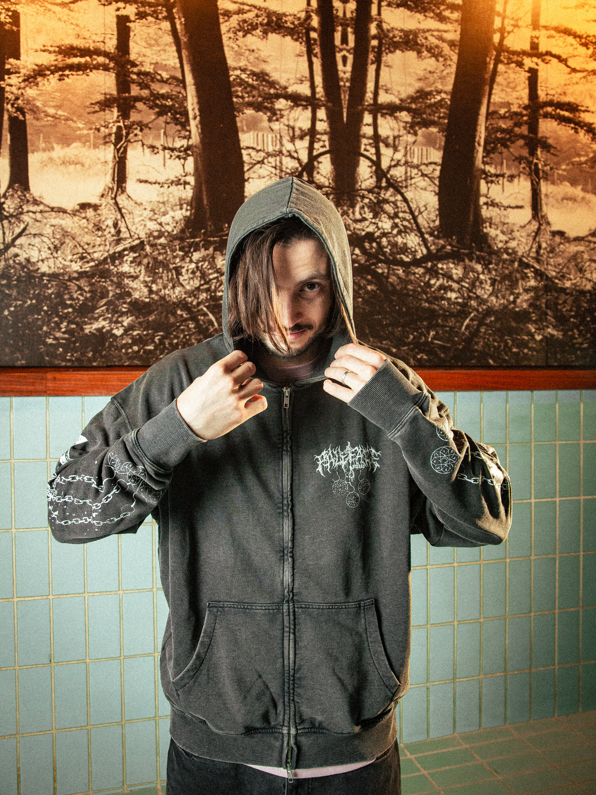 "Angels Under Spell" - Vintage Zip-Hoodie - Pre-Order