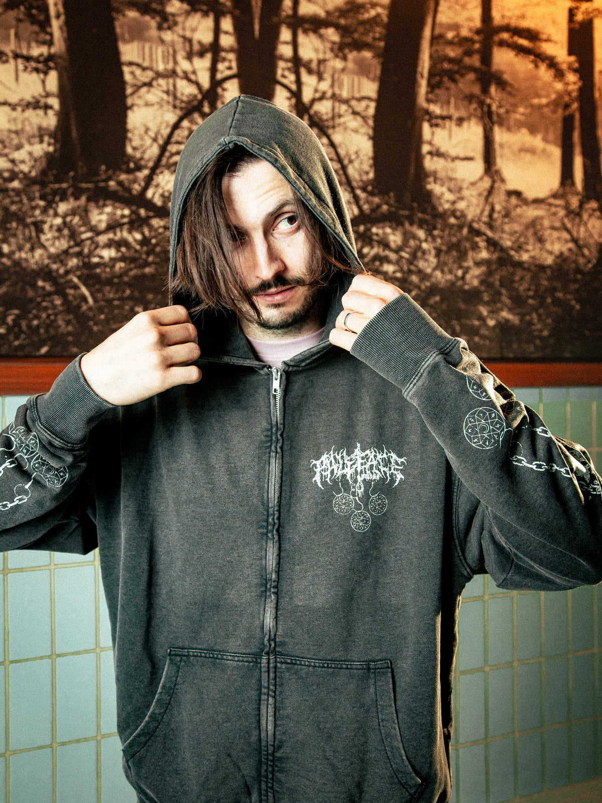 "Angels Under Spell" - Vintage Zip-Hoodie - Pre-Order