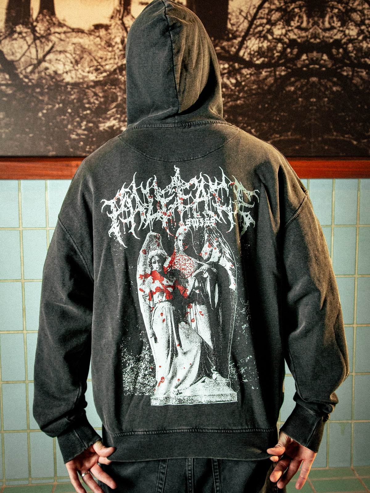 "Angels Under Spell" - Vintage Zip-Hoodie - Pre-Order