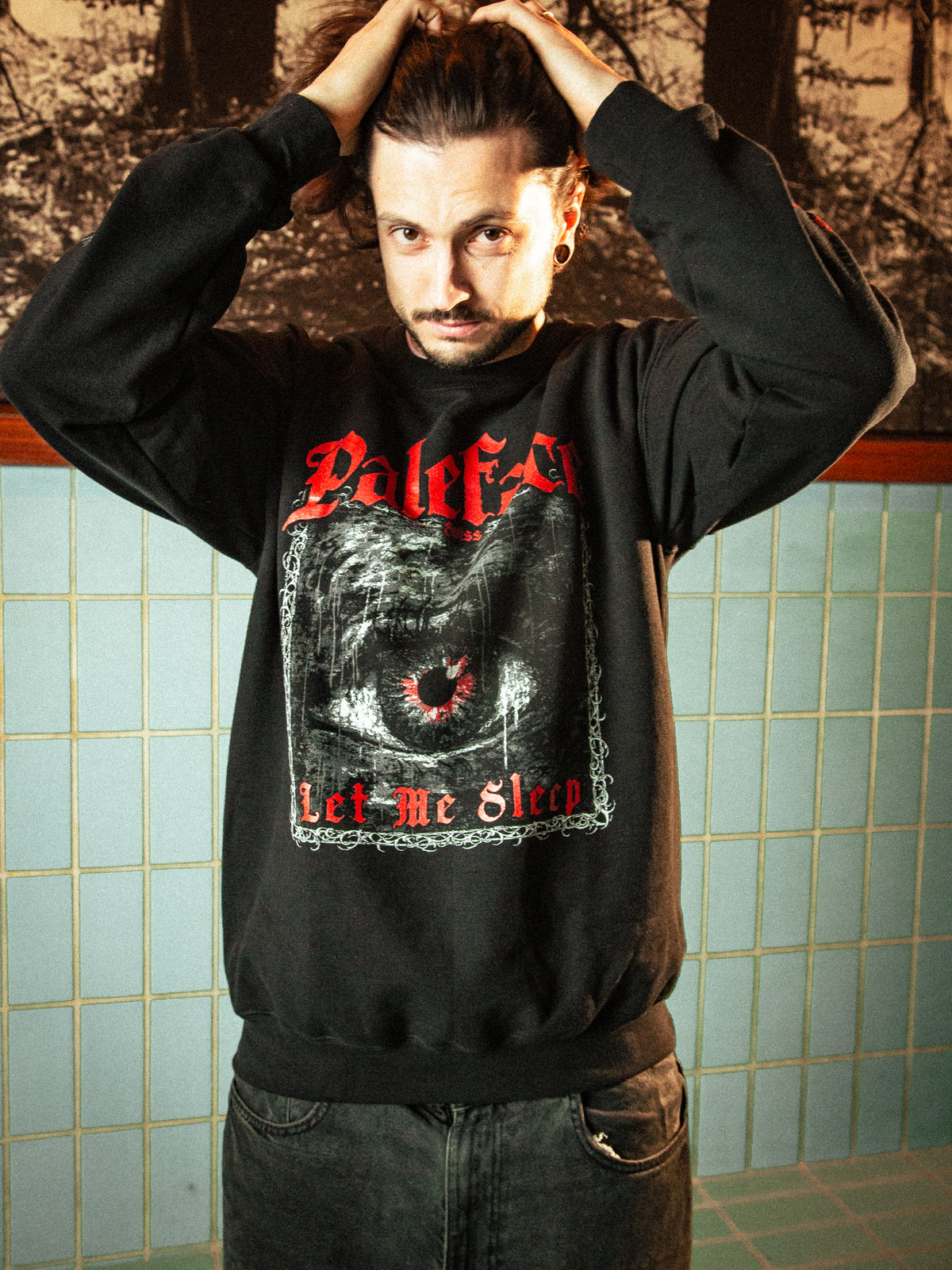 "Wide Awake" - Premium Heavy Crewneck