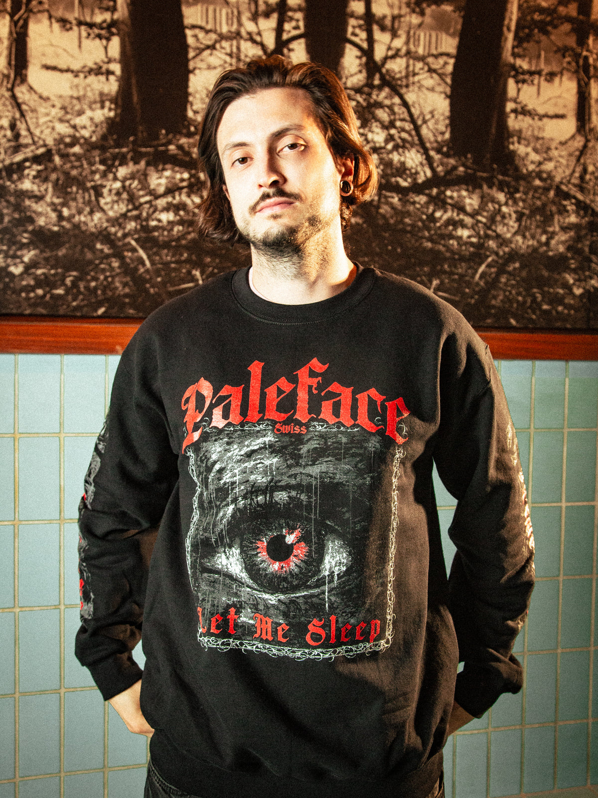 "Wide Awake" - Premium Heavy Crewneck