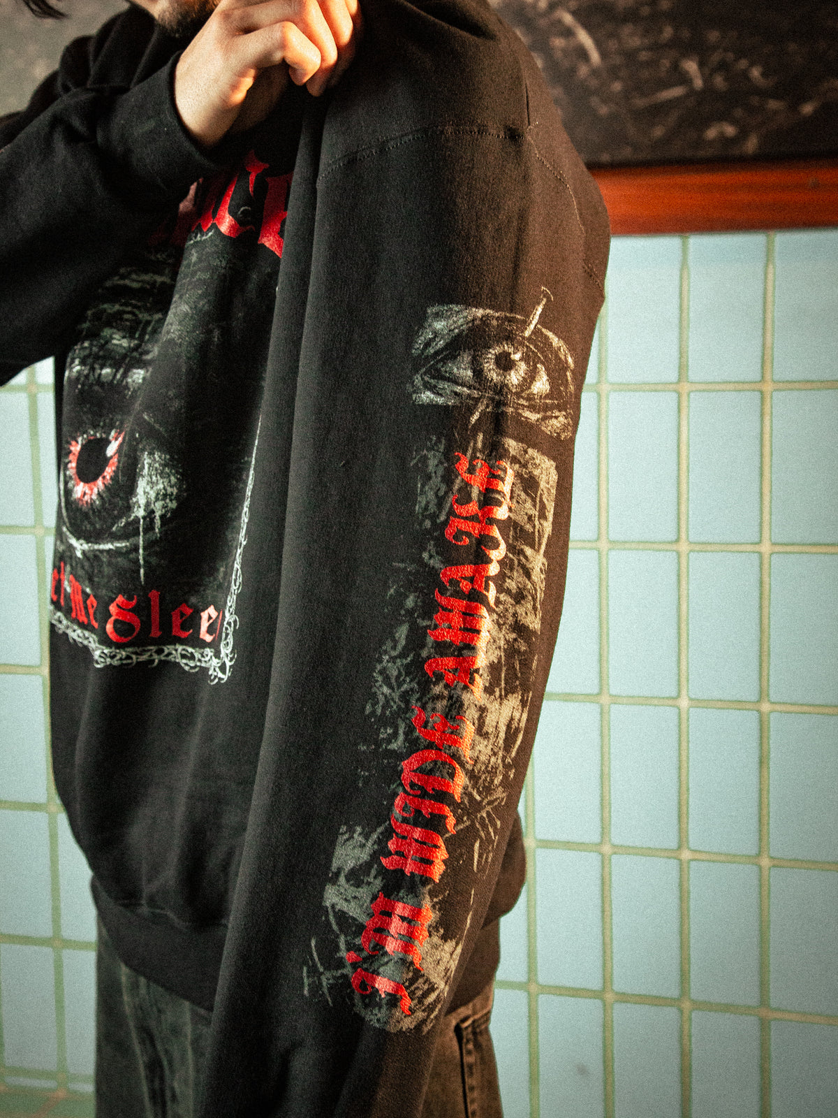 "Wide Awake" - Premium Heavy Crewneck