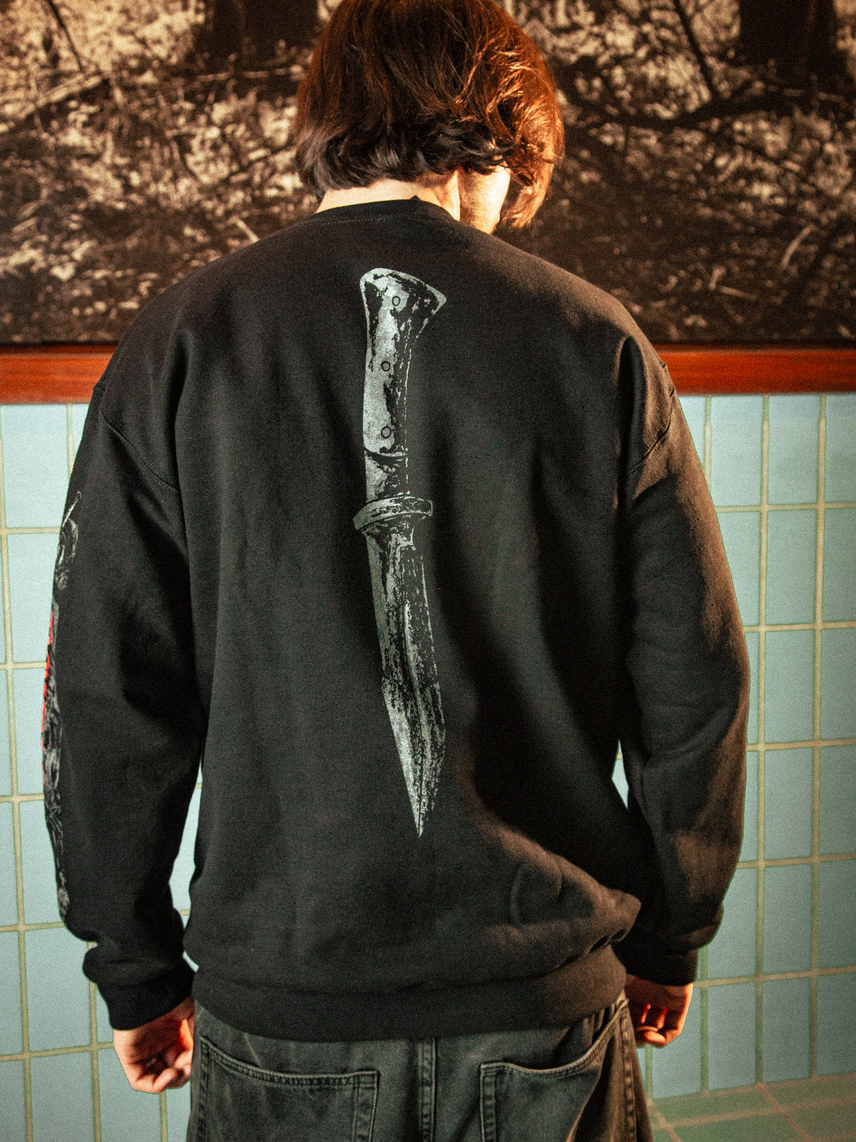 "Wide Awake" - Premium Heavy Crewneck