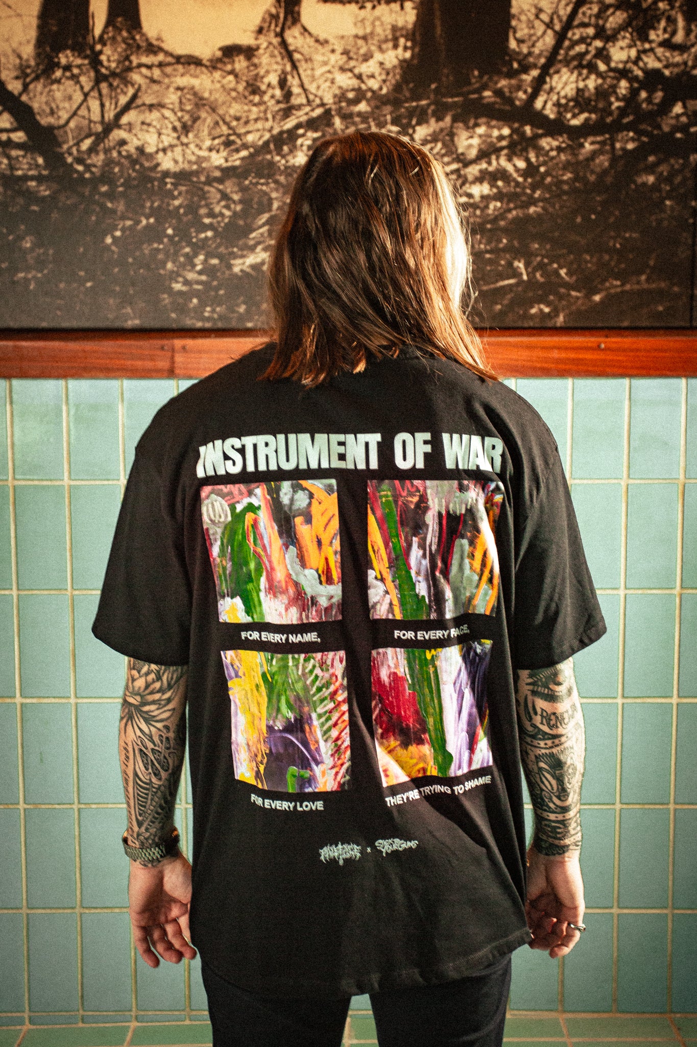 INSTRUMENT OF WAR CHARITY SHIRT