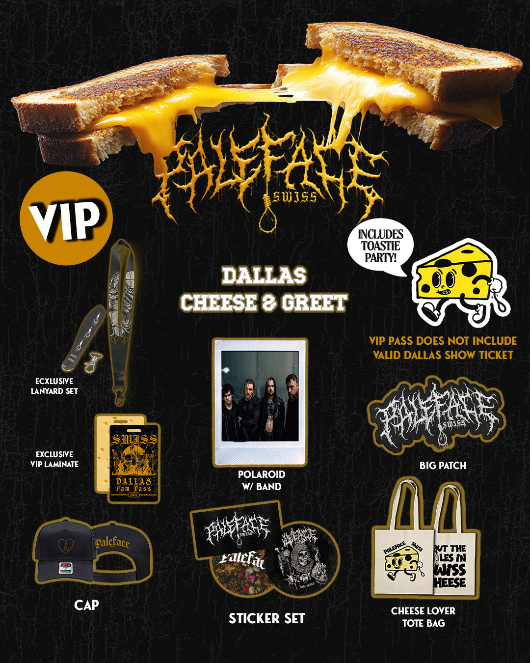 Dallas Cheese & Greet – VIP Upgrade | October 6 or 7, 2026