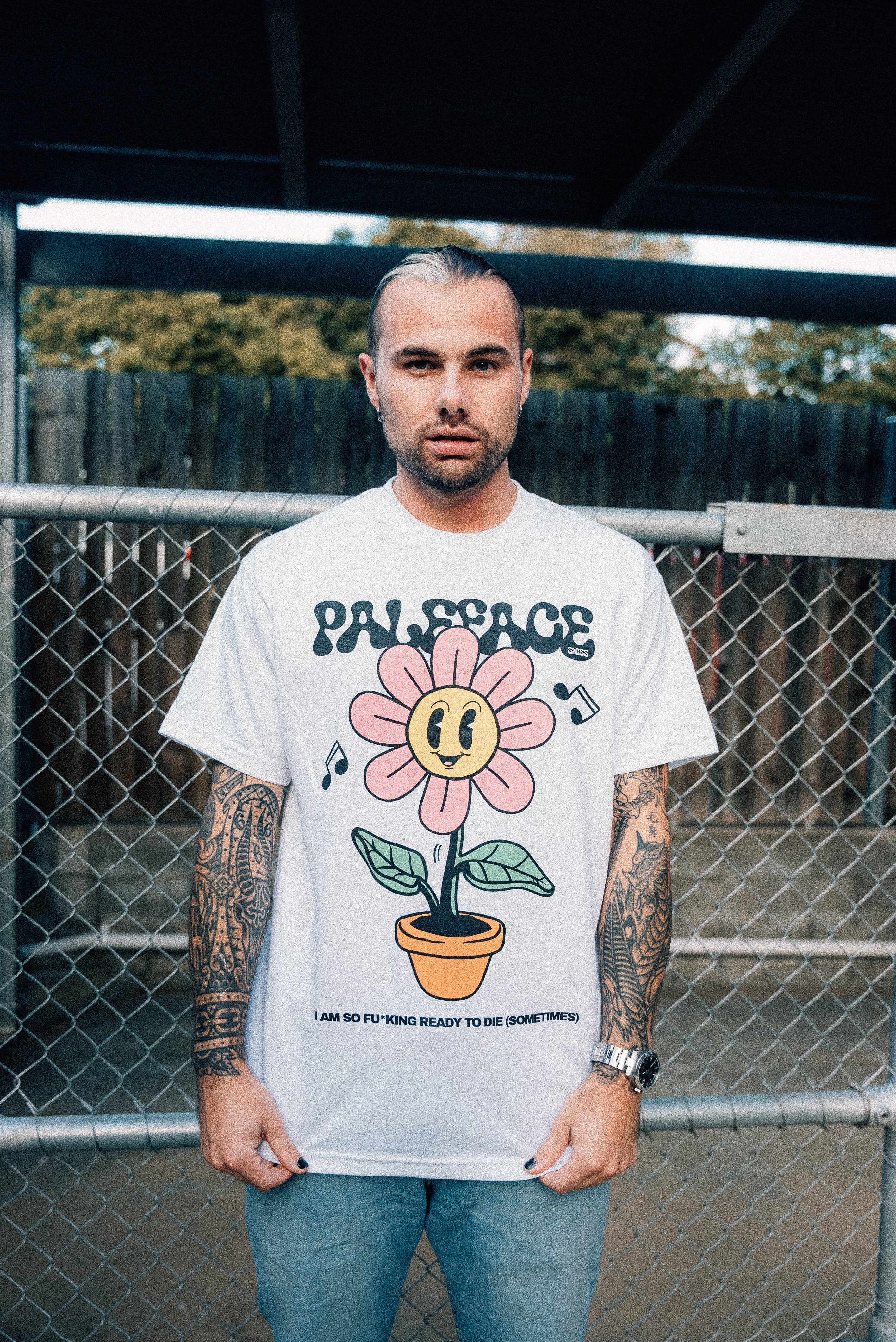 The Cute Flower Shirt – Wilted Spring Collection | Paleface Swiss