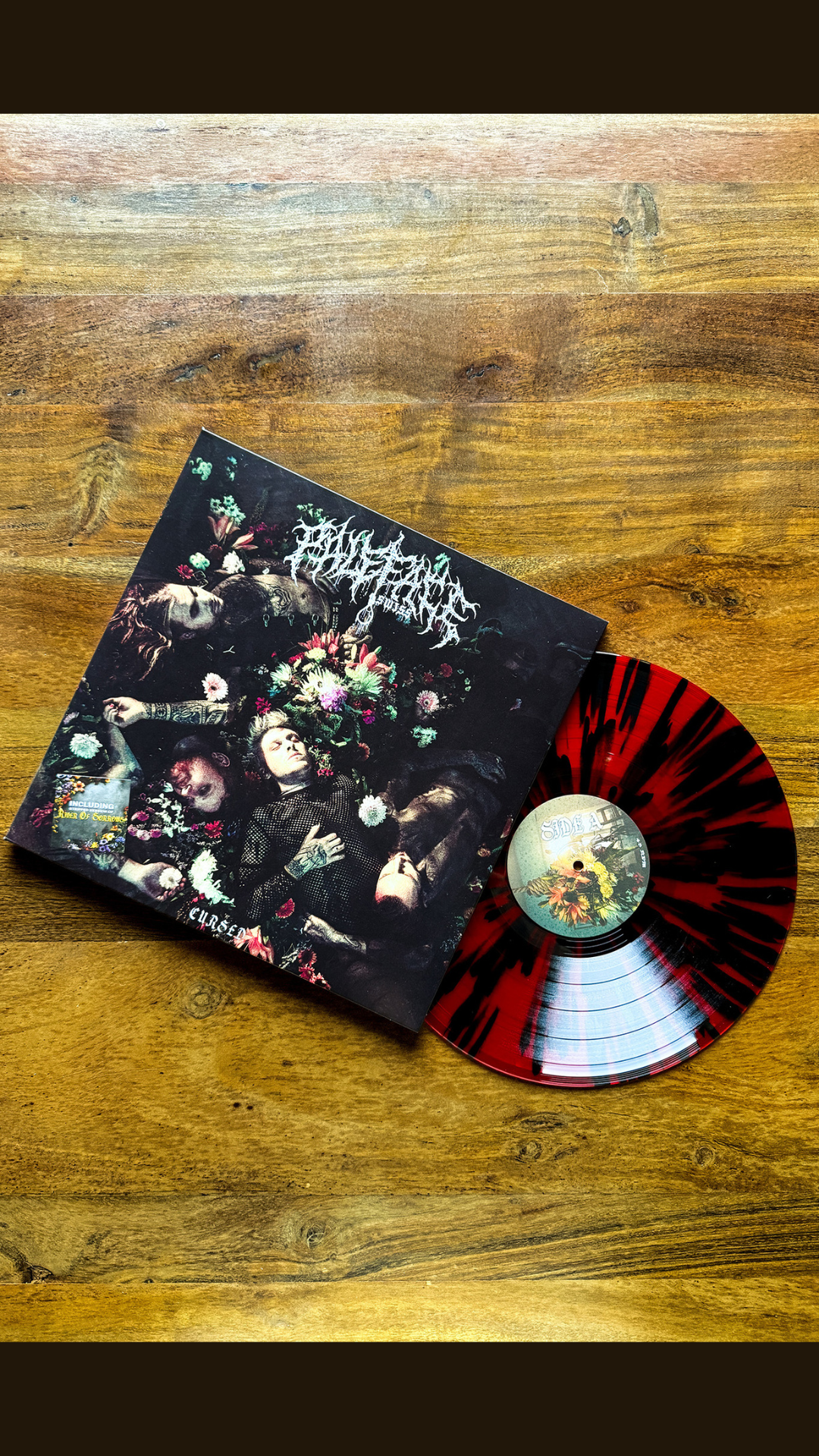 "CURSED" - Blood Red Splatter Vinyl