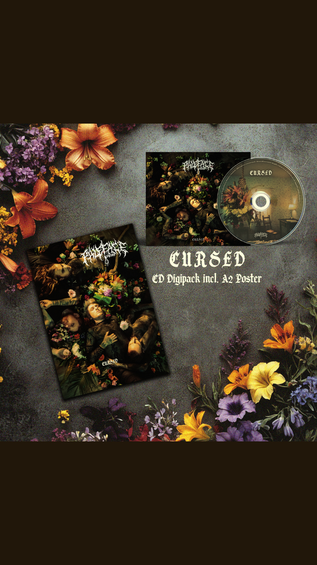 "CURSED" - CD Digipack incl. A2 Poster