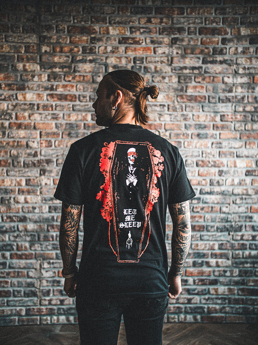 Let Me Sleep Coffin Shirt