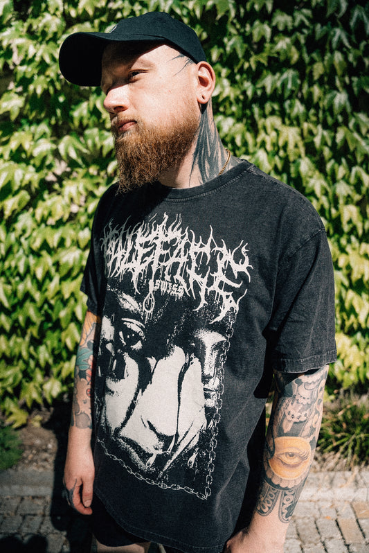 "Vintage Faces" - Washed Shirt