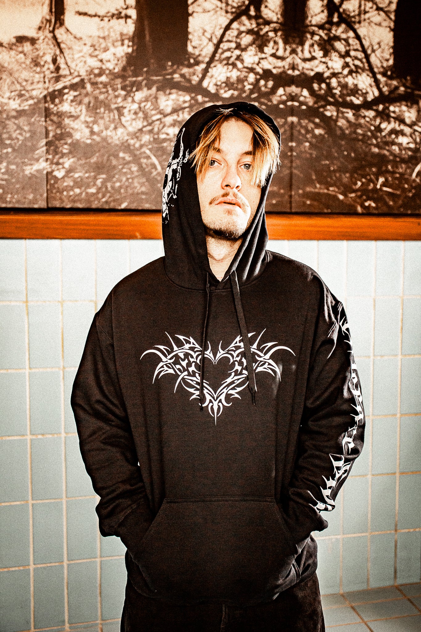 VALENTINES LOVE BURNS EROS HOODIE